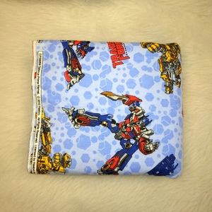 FABRIC Licensed Hasbro Transformers Flannel c. 2010 4.5 yards, new
